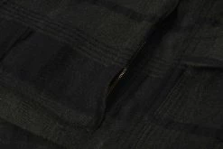 1ST PAT-RN RANGER TRAVELLER VEST - BLACK/MILITARY CHECK -Pickings and Parry shop 1stPatrn FW21 90 1024x1024@2x