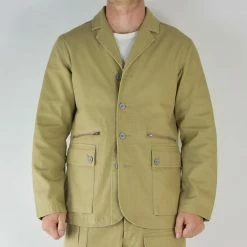 NIGEL CABOURN X LYBRO MOUNTAIN DIV SHERPA JACKET - STONE -Pickings and Parry shop 20170122 DSC 0293 1024x1024@2x