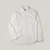 NIGEL CABOURN MAINLINE BRITISH OFFICERS SHIRT - WHITE