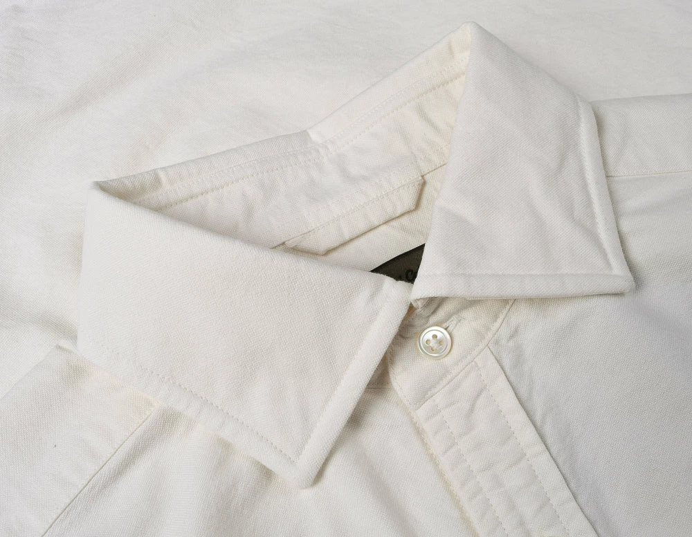 NIGEL CABOURN MAINLINE BRITISH OFFICERS SHIRT - WHITE 5 NIGEL CABOURN MAINLINE BRITISH OFFICERS SHIRT - WHITE - Image 3