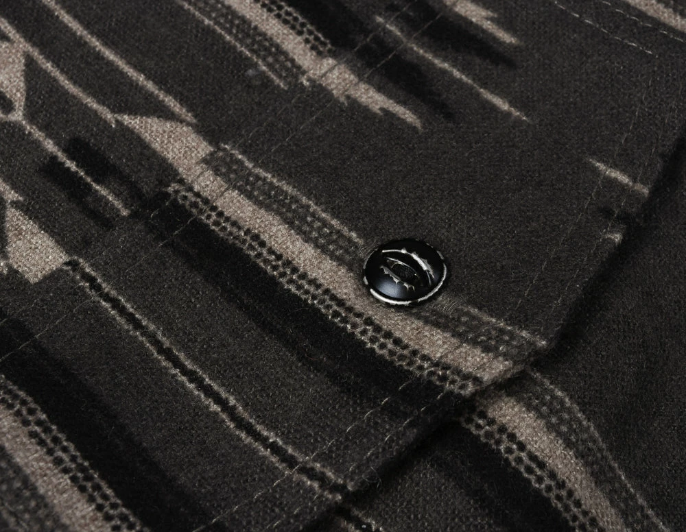 NIGEL CABOURN MAINLINE UTILITY SHIRT - NATIVE 6 NIGEL CABOURN MAINLINE UTILITY SHIRT - NATIVE - Image 4