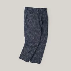 BLUE BLUE JAPAN SLUB COTTON 'SASHIKO' BAGGY PANTS - PURE INDIGO 10 BLUE BLUE JAPAN SLUB COTTON 'SASHIKO' BAGGY PANTS - PURE INDIGO -Pickings and Parry shop BBJ OCT22 1 6 1024x1024@2x