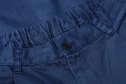 BLUE BLUE JAPAN COTTON TWILL ONE TUCK HAND DYED PANTS - INDIGO -Pickings and Parry shop BBJ OCT22 DETAILS 32 1024x1024@2x