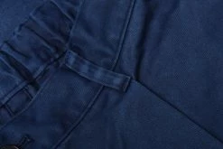 BLUE BLUE JAPAN COTTON TWILL ONE TUCK HAND DYED PANTS - INDIGO -Pickings and Parry shop BBJ OCT22 DETAILS 33 1024x1024@2x