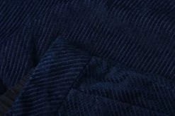 BLUE BLUE JAPAN DIAGONAL CORDUROY TAPERED PANTS - INDIGO -Pickings and Parry shop BBJ OCT22 DETAILS 67 1024x1024@2x
