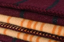 INDIGOFERA NEW DESERT BLANKET - BLACK/ GOLD/ORANGE/BURGUNDY -Pickings and Parry shop Barbour Sunray Merz Oct21 23 1024x1024@2x