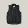 BARBOUR RIB COLLAR WESTMORLAND VEST - SAGE