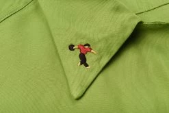 KING LOUIS BOWLING S/S SHIRT - GREEN -Pickings and Parry shop BuzzRicksonAug22 539 1024x1024@2x