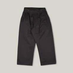 NIGEL CABOURN VOLENDAM PANT COTTON DRILL - CHARCOAL GREY