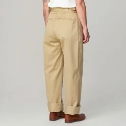 LENO GURKHA TROUSERS - BEIGE -Pickings and Parry shop Heffernan and Haire 2018 05 18 0059 1 1024x1024@2x