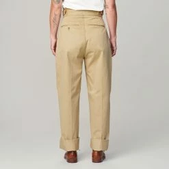 LENO GURKHA TROUSERS - BEIGE -Pickings and Parry shop Heffernan and Haire 2018 05 18 0060 1 1024x1024@2x