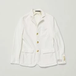 1ST PAT-RN CAMPUS BLAZER - GHIACCIO