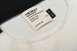 HEIMAT HARBOUR RUGBY SWEATER - SCHWARZ/ SEASHELL 9 HEIMAT HARBOUR RUGBY SWEATER - SCHWARZ/ SEASHELL -Pickings and Parry shop HeimatTextil 34 1024x1024@2x