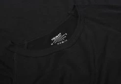 Alternative view of HEIMAT MERINO RAGLAN LONG SLEEVE - SCHWARZ