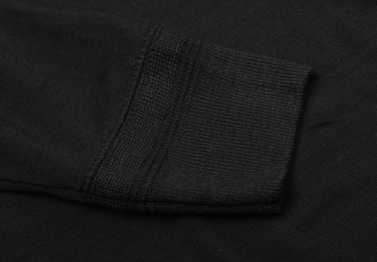 HEIMAT MERINO RAGLAN LONG SLEEVE - SCHWARZ 7 HEIMAT MERINO RAGLAN LONG SLEEVE - SCHWARZ - Image 5