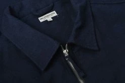 KNICKERBOCKER PATCH ZIP PULL-OVER - NAVY -Pickings and Parry shop KNICKERBOCKERDETAILS OCT22 1 27 1024x1024@2x