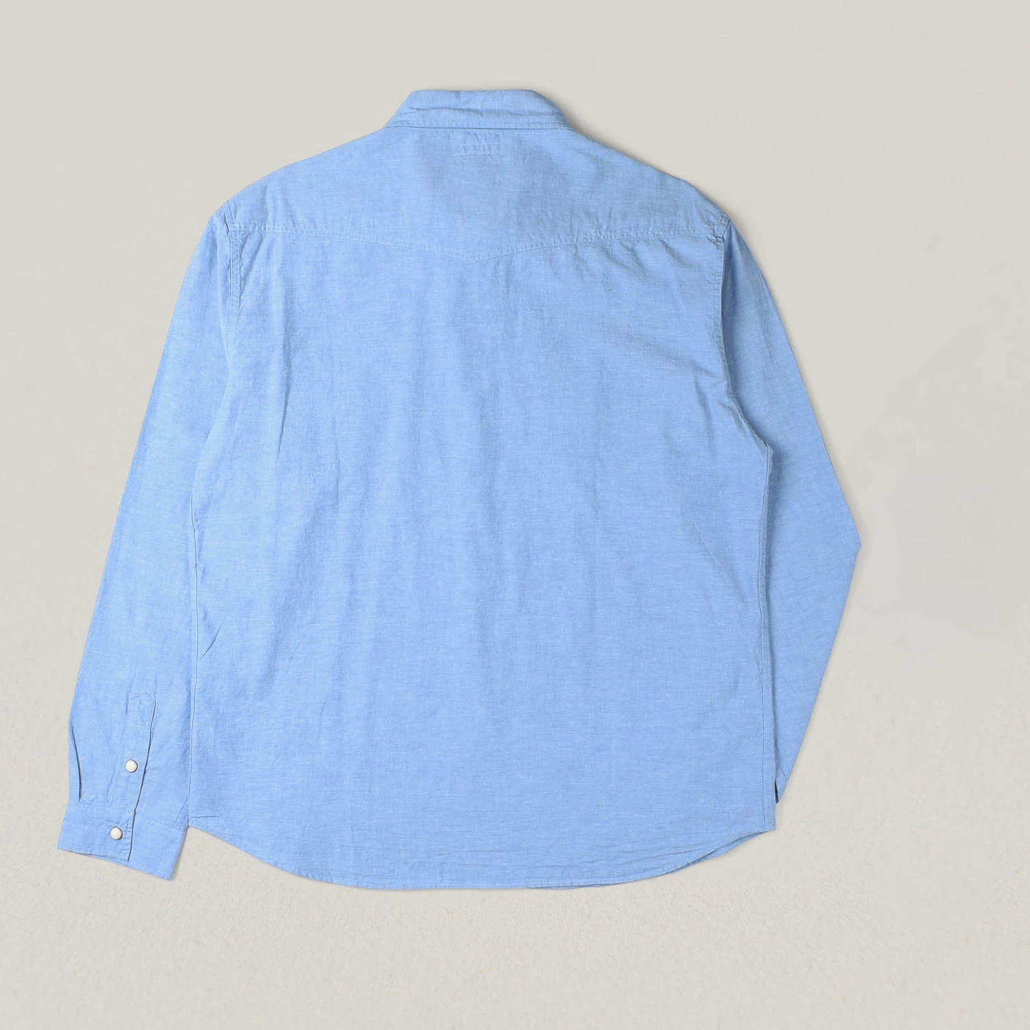 KNICKERBOCKER CHAMBRAY PARIS WESTERN SHIRT - LIGHT BLUE 4 KNICKERBOCKER CHAMBRAY PARIS WESTERN SHIRT - LIGHT BLUE - Image 2