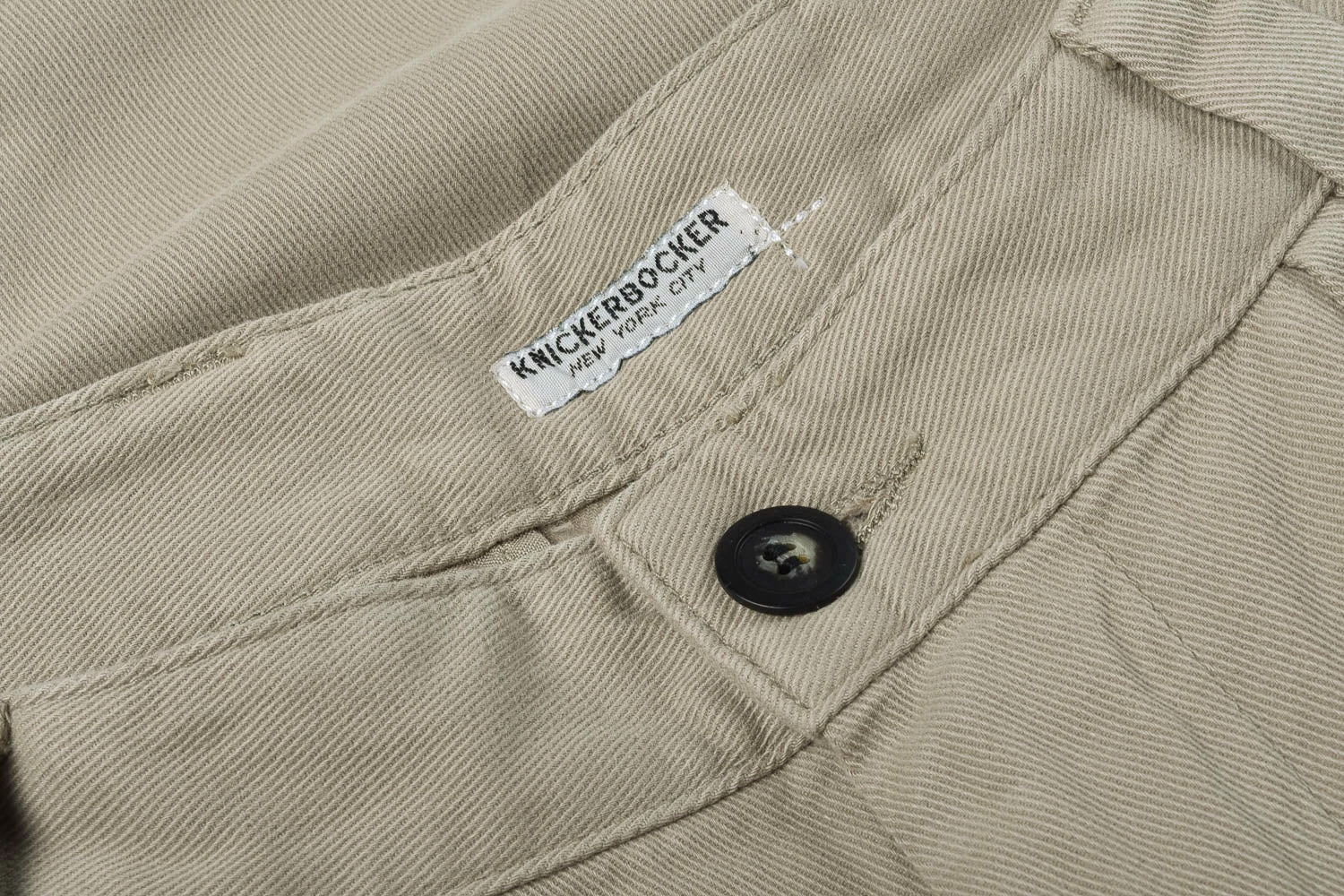 KNICKERBOCKER TWILL COLUMN PANT - KHAKI 6 KNICKERBOCKER TWILL COLUMN PANT - KHAKI - Image 4
