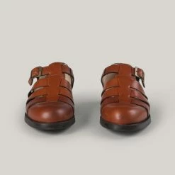 KLEMAN DIMORI OAK SHOE - BRIQUE 12 KLEMAN DIMORI OAK SHOE - BRIQUE -Pickings and Parry shop Kleman milligram Nov052021 35 1024x1024@2x