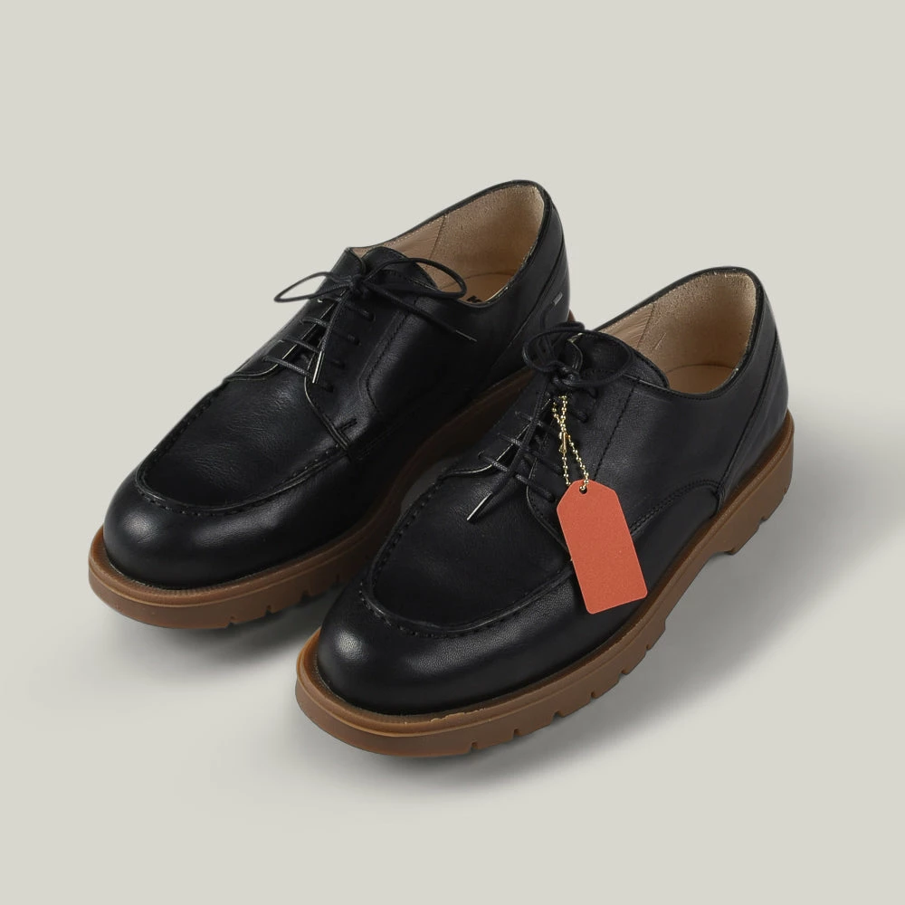 KLEMAN FRODAN OAK SHOE - NOIR 8 KLEMAN FRODAN OAK SHOE - NOIR - Image 6