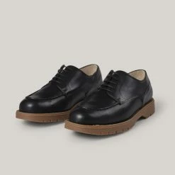 KLEMAN FRODAN OAK SHOE - NOIR