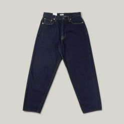 LENO LOOSE TAPERED JEAN - INDIGO