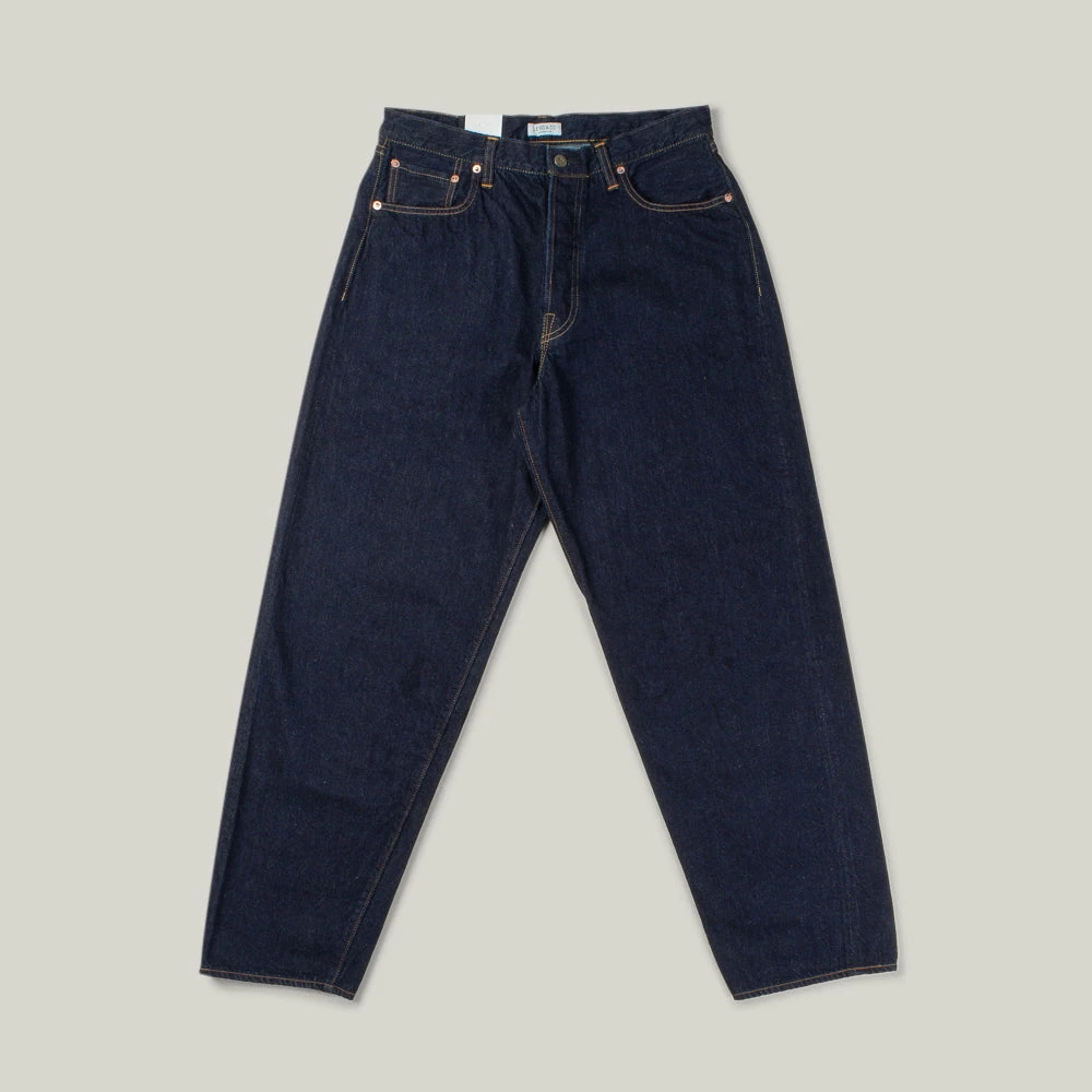 LENO LOOSE TAPERED JEAN - INDIGO 3 LENO LOOSE TAPERED JEAN - INDIGO