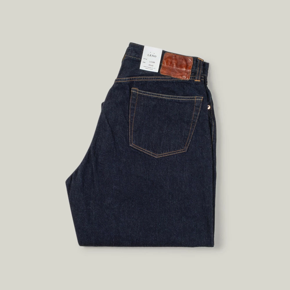 LENO LOOSE TAPERED JEAN - INDIGO 6 LENO LOOSE TAPERED JEAN - INDIGO - Image 4