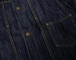 SUGAR CANE OKOLEHAO 13.5OZ DENIM PANIOLO JACKET - NAVY 12 SUGAR CANE OKOLEHAO 13.5OZ DENIM PANIOLO JACKET - NAVY -Pickings and Parry shop LR Edits Feb282020 4284 1024x1024@2x