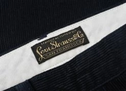 LEVI'S VINTAGE CLOTHING 60'S CORD TROUSER - DARK DENIM X -Pickings and Parry shop LVC OCT22 7 1024x1024@2x
