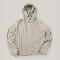 Alternative view of LADY WHITE CO. HOODED NYLON JACKET - CREAM PEARL