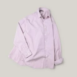 LENO OVERSIZED SHIRT - PINK STRIPE -Pickings and Parry shop LenoBBJDress April2022 32 1024x1024@2x