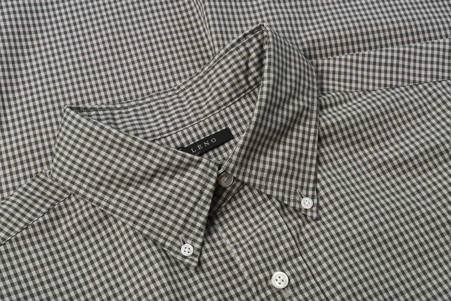 LENO BUTTON DOWN SHIRT - BLACK 6 LENO BUTTON DOWN SHIRT - BLACK - Image 4