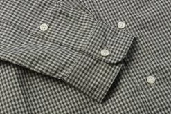 LENO BUTTON DOWN SHIRT - BLACK 13 LENO BUTTON DOWN SHIRT - BLACK -Pickings and Parry shop Leno Sep152022 3 1024x1024@2x