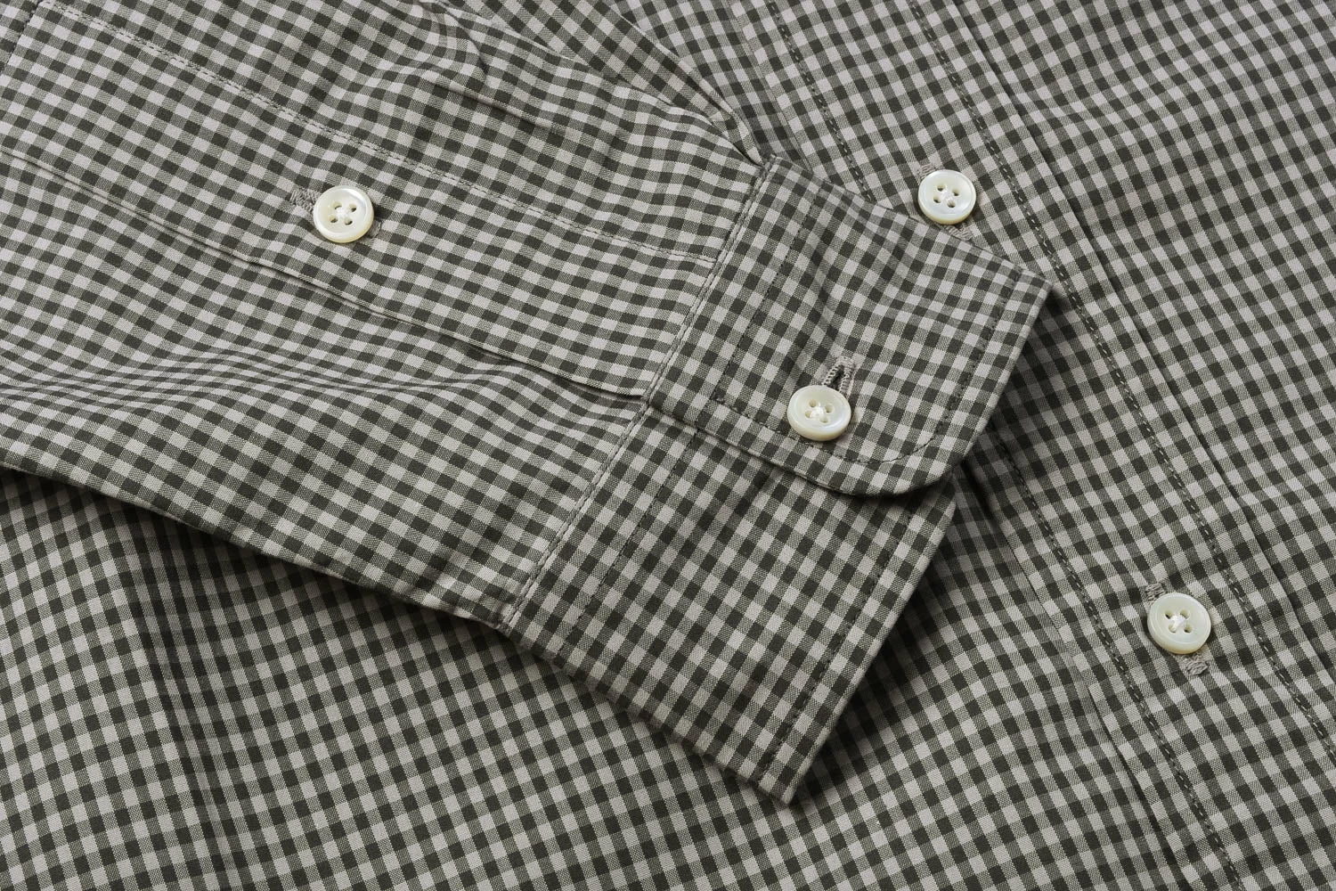 LENO BUTTON DOWN SHIRT - BLACK 8 LENO BUTTON DOWN SHIRT - BLACK - Image 6