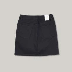 Alternative view of LENO JENNY TWILL SKIRT - RED