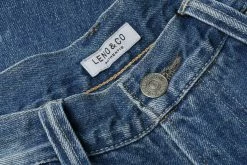 LENO KAY HIGH WAISTED JEANS - FADE INDIGO -Pickings and Parry shop Leno Sep152022 6 1024x1024@2x