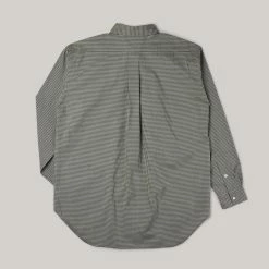 Alternative view of LENO BUTTON DOWN SHIRT - BLACK