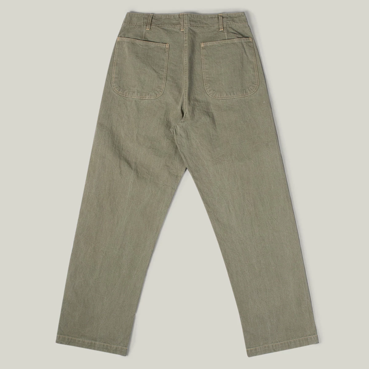 BUZZ RICKSON HBT U.S.M.C. PANT - OLIVE 4 BUZZ RICKSON HBT U.S.M.C. PANT - OLIVE - Image 2