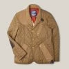 USED BARBOUR X WHITE MOUNTAINEERING QUILTED BLAZER - BROWN