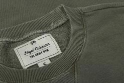 NIGEL CABOURN TRAINING SWEATER - USMC GREEN -Pickings and Parry shop NCArmyGym Jan23 10 1024x1024@2x