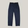 NIGEL CABOURN P-54 PLEATED CHINO CO RIPSTOP - DARK NAVY