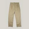 NIGEL CABOURN P-54 PLEATED CHINO CO RIPSTOP - BEIGE -Pickings and Parry shop NigelCabourn Sept072022 25 1024x1024@2x