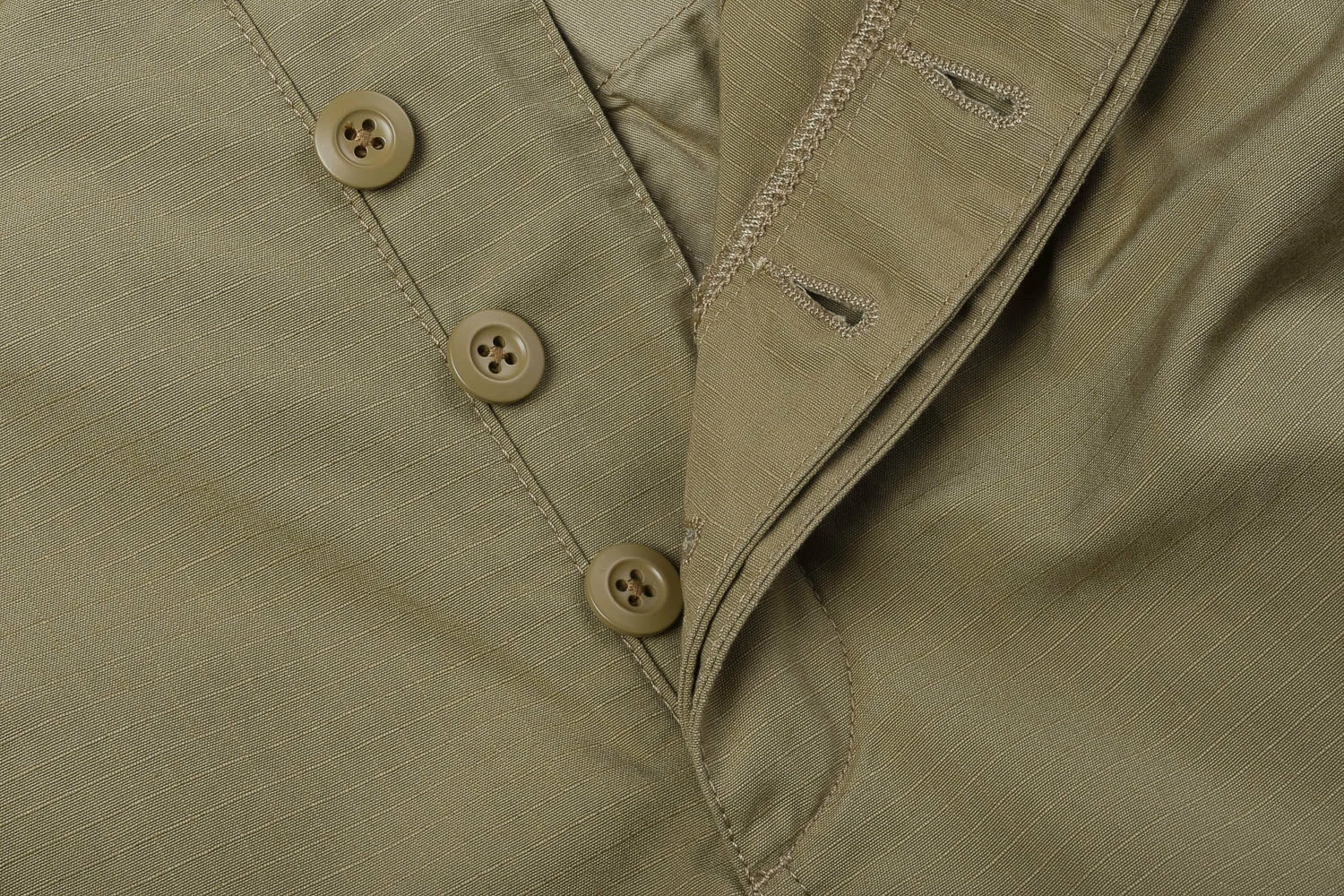 NIGEL CABOURN P-54 PLEATED CHINO CO RIPSTOP - BEIGE 6 NIGEL CABOURN P-54 PLEATED CHINO CO RIPSTOP - BEIGE - Image 4