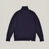 MERZ B SCHWANEN WOOL TURTLENECK PULLOVER - DARK NAVY -Pickings and Parry shop PPApril19 0719 1024x1024@2x