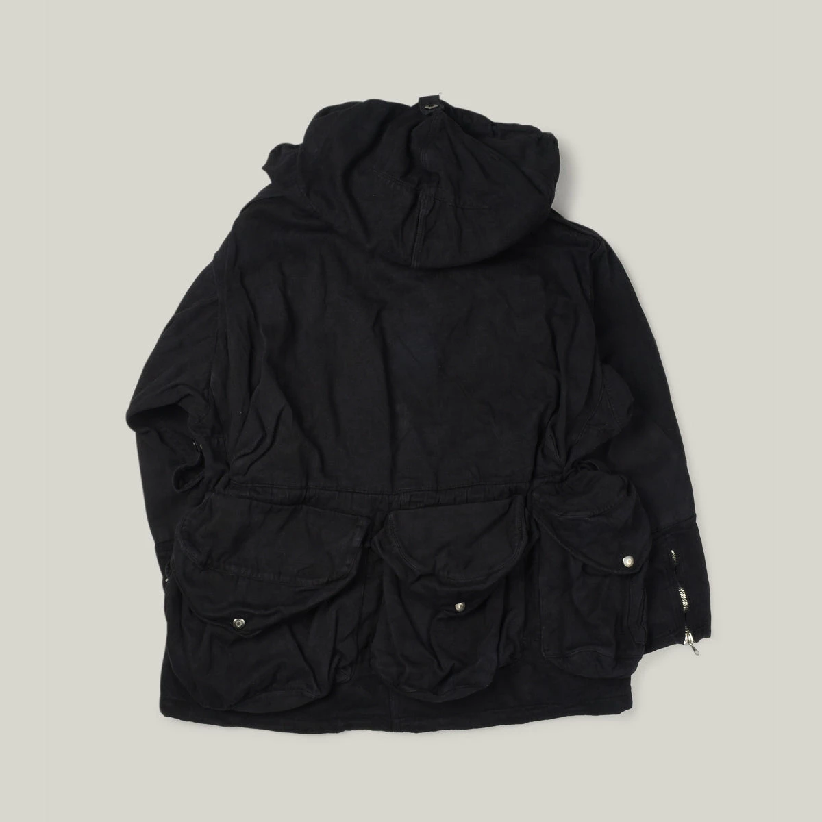 USED VINTAGE SWISS ARMY 'ALPENFLAGE' JACKET - BLACK 5 USED VINTAGE SWISS ARMY 'ALPENFLAGE' JACKET - BLACK - Image 3