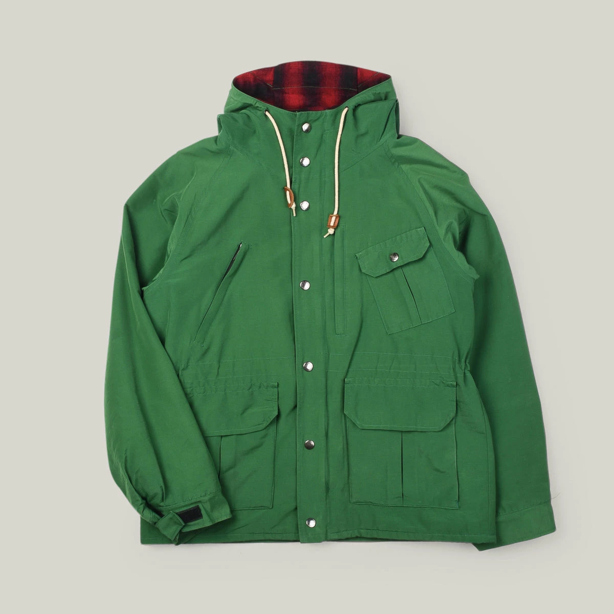 USED SUGAR CANE HOODED PARKA - EMERALD 3 USED SUGAR CANE HOODED PARKA - EMERALD