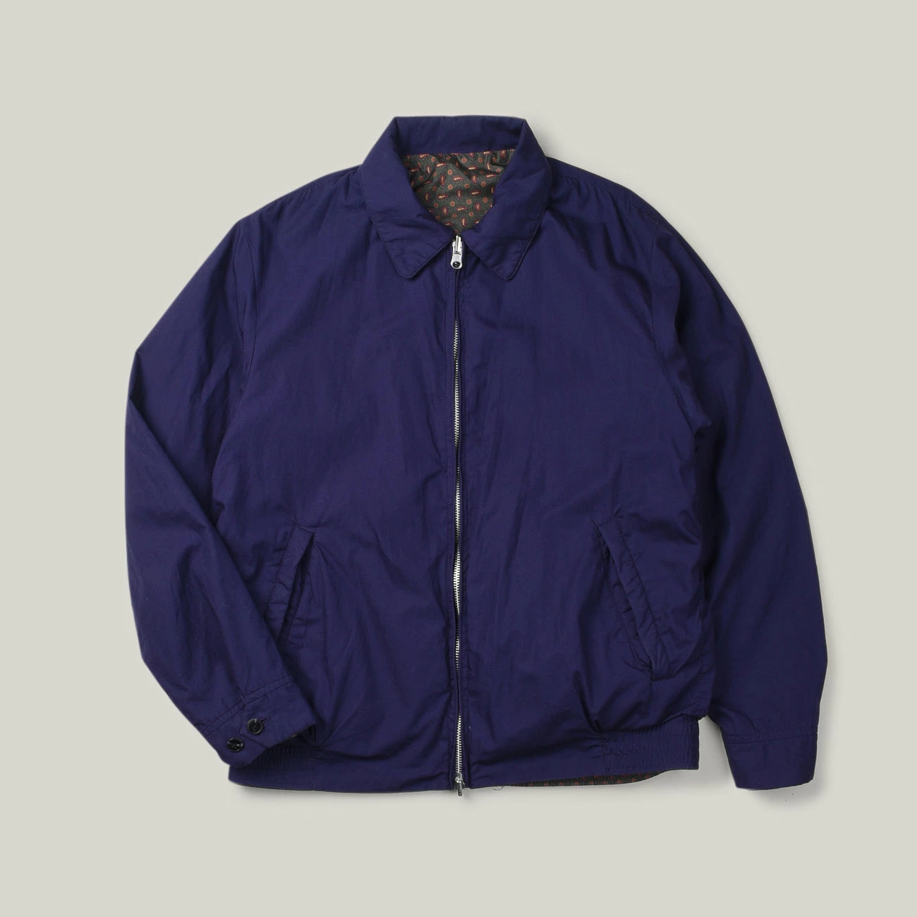 USED BEAMS + SPORTS JACKET - NAVY/ PAISLEY 4 USED BEAMS + SPORTS JACKET - NAVY/ PAISLEY - Image 2