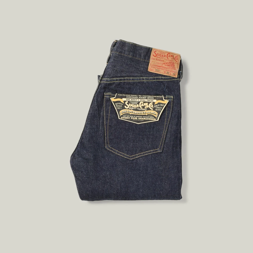 SUGAR CANE 14.25OZ JEANS (2021) - INDIGO 6 SUGAR CANE 14.25OZ JEANS (2021) - INDIGO - Image 4