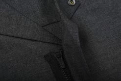 SNOW PEAK HYBRID WOOL SHIRT - GREY -Pickings and Parry shop SNOWPEAKDETAILS 65 1024x1024@2x